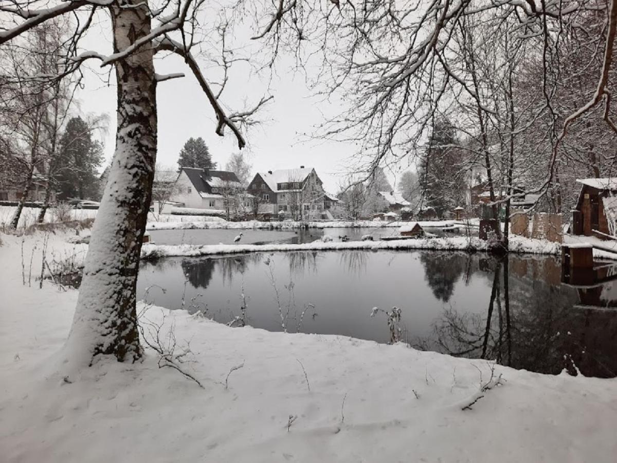 Ferienwohnung Zum Kuehlen Grund Eimelrod Esterno foto